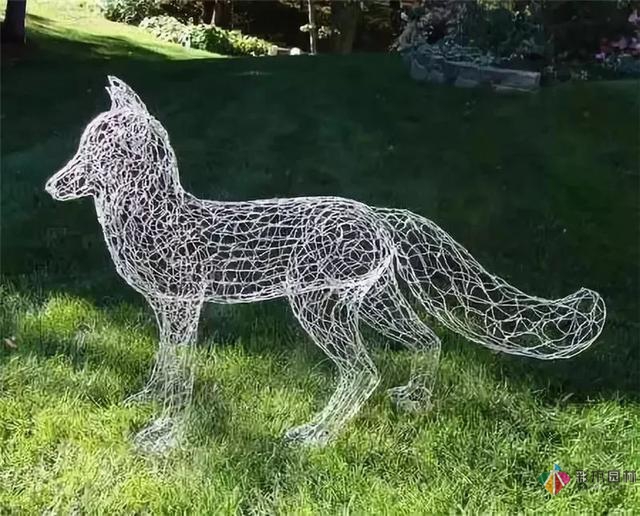 園林景觀設計中的動物小品，一不小心驚醒了精靈
