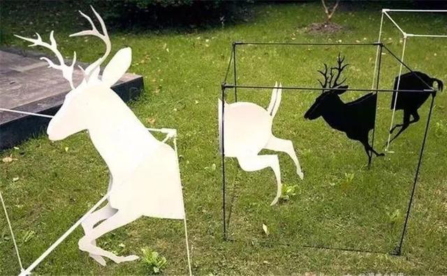 園林景觀設計中的動物小品，一不小心驚醒了精靈