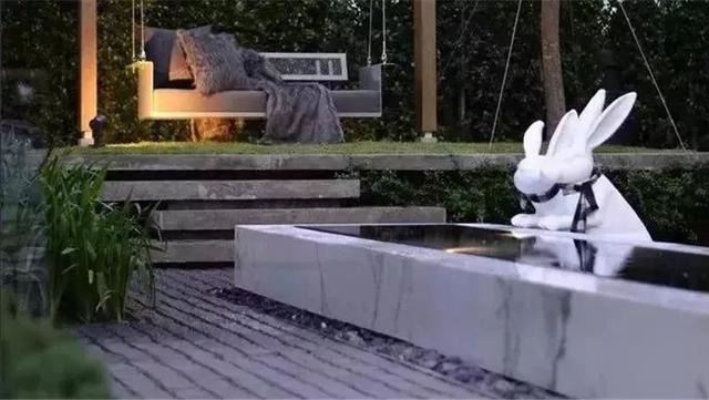 園林景觀設計中的動物小品，一不小心驚醒了精靈