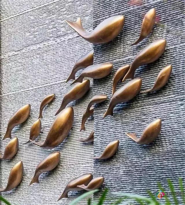 園林景觀設計中的動物小品，一不小心驚醒了精靈