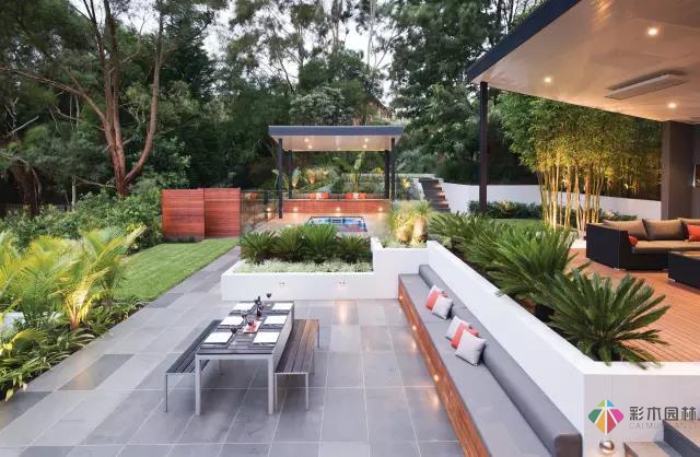 10個現代庭院景觀設計方案值得借鑒一下