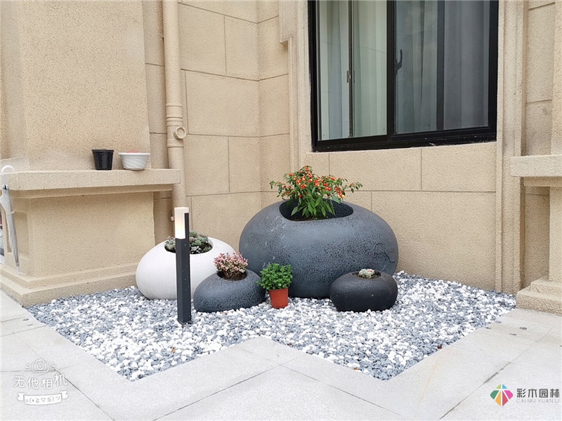 魯能公館私家花園設計實景圖